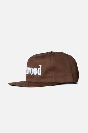 
                  
                    Load image into Gallery viewer, Elwood Trademark Snapback Hat - &amp;#39;Chocolate / Natural&amp;#39;
                  
                
