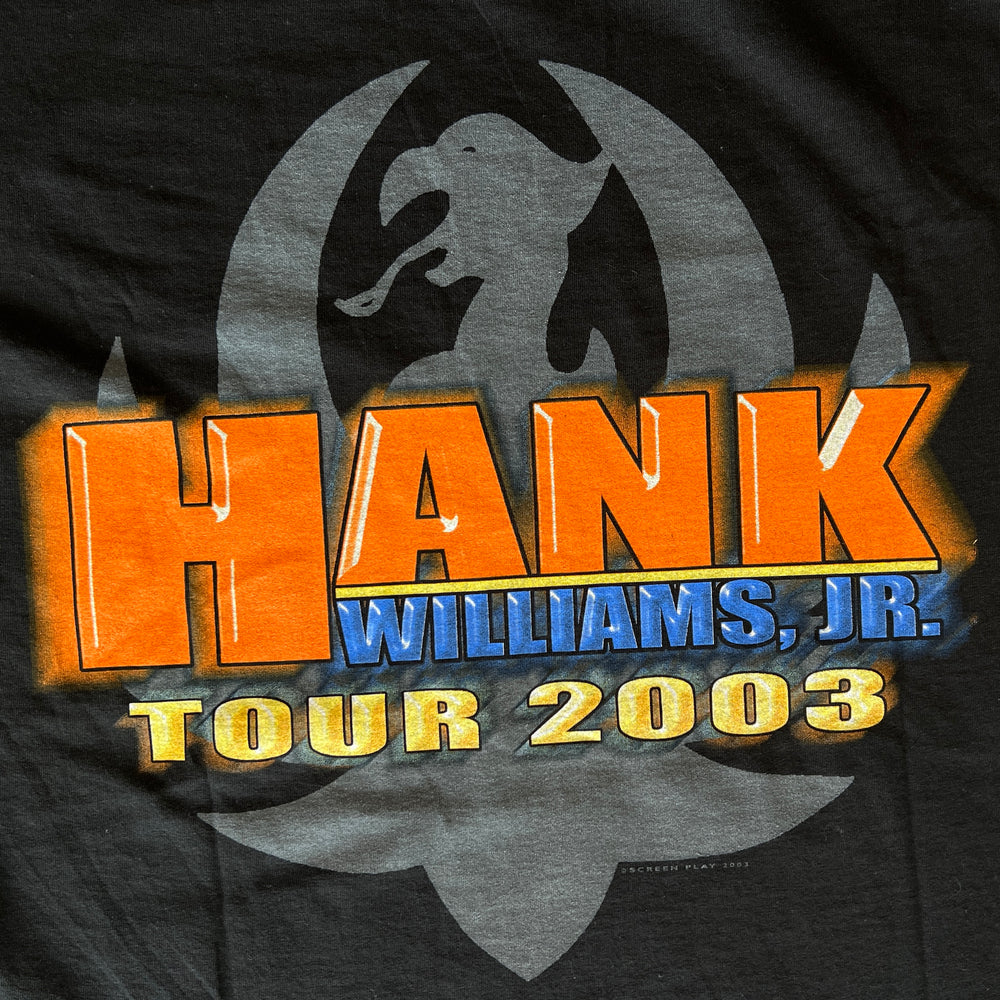 
                  
                    Load image into Gallery viewer, Vintage &amp;#39;03 Hank Williams Jr. &amp;quot;Tour&amp;quot; T-Shirt
                  
                