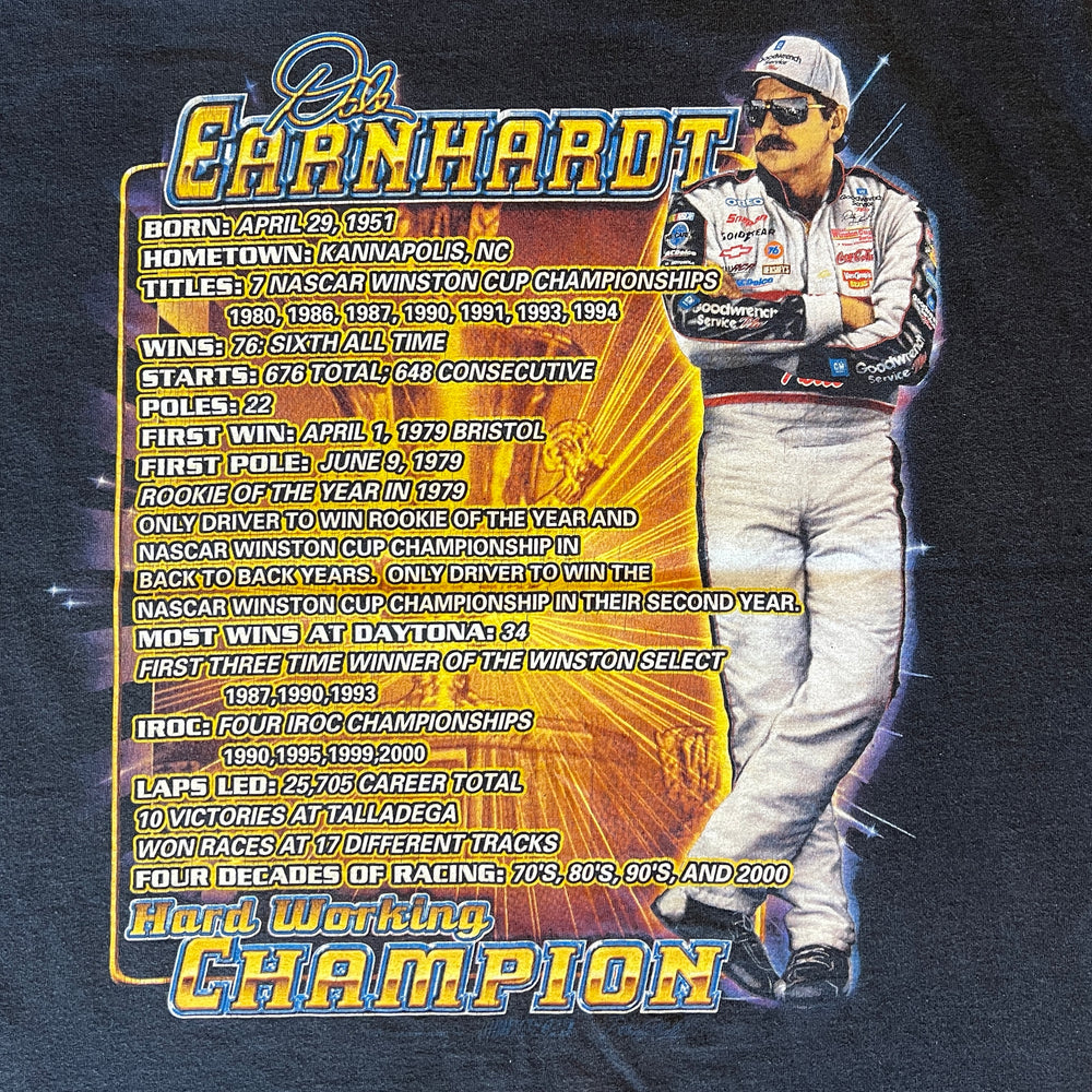 
                  
                    Load image into Gallery viewer, Vintage Dale Earnhardt &amp;quot;7-Time Winston Cup Champion&amp;quot; T-Shirt
                  
                