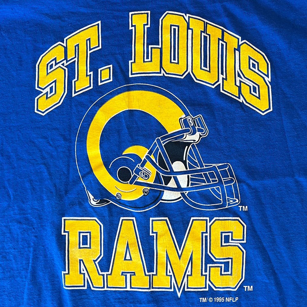 
                  
                    Load image into Gallery viewer, Vintage &amp;#39;95 Logo 7 &amp;quot;St. Louis Rams&amp;quot; T-Shirt
                  
                