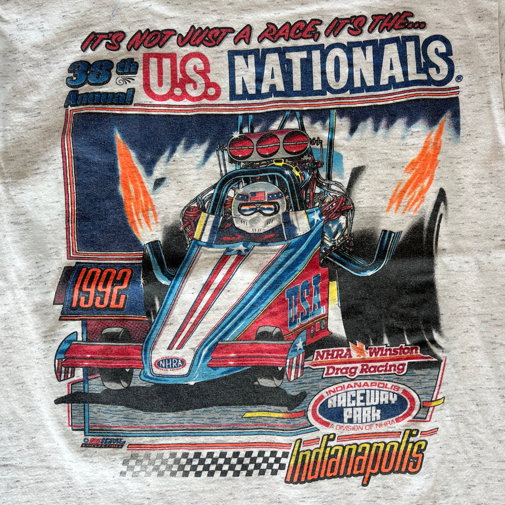 
                  
                    Load image into Gallery viewer, Vintage NHRA Winston Drag Racing &amp;quot;U.S. Nationals&amp;quot; T-Shirt
                  
                