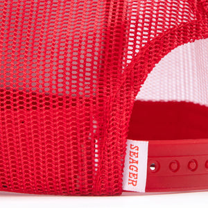 
                  
                    Load image into Gallery viewer, SEAGER &amp;#39;I Heart My Truck&amp;#39; Mesh Snapback - &amp;#39;Red&amp;#39;
                  
                