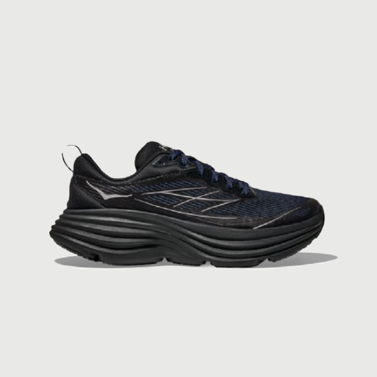 HOKA Bondi 8 TS Caged - 'Black/Blue' – FORTS HOKA Bondi 8 TS Caged - 'Black/Blue' – FORTS