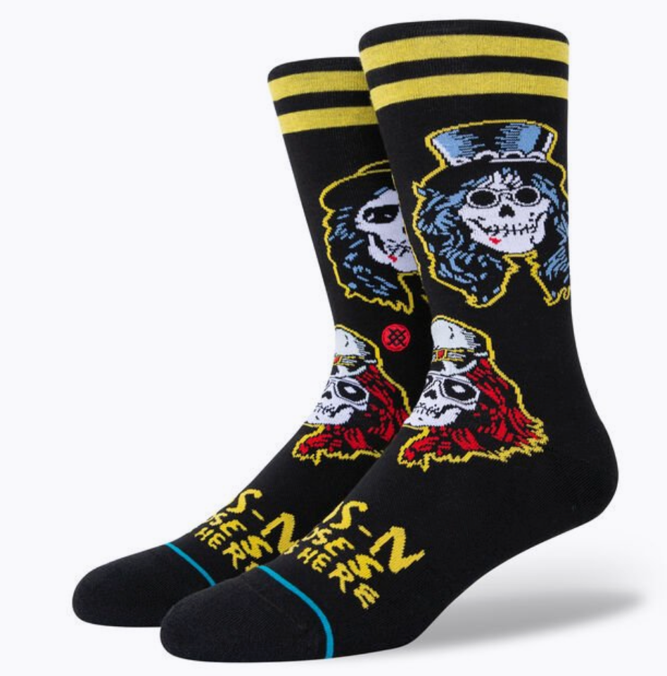 Stance Guns N' Roses Appetite Crew Socks - 'Black' – FORTS