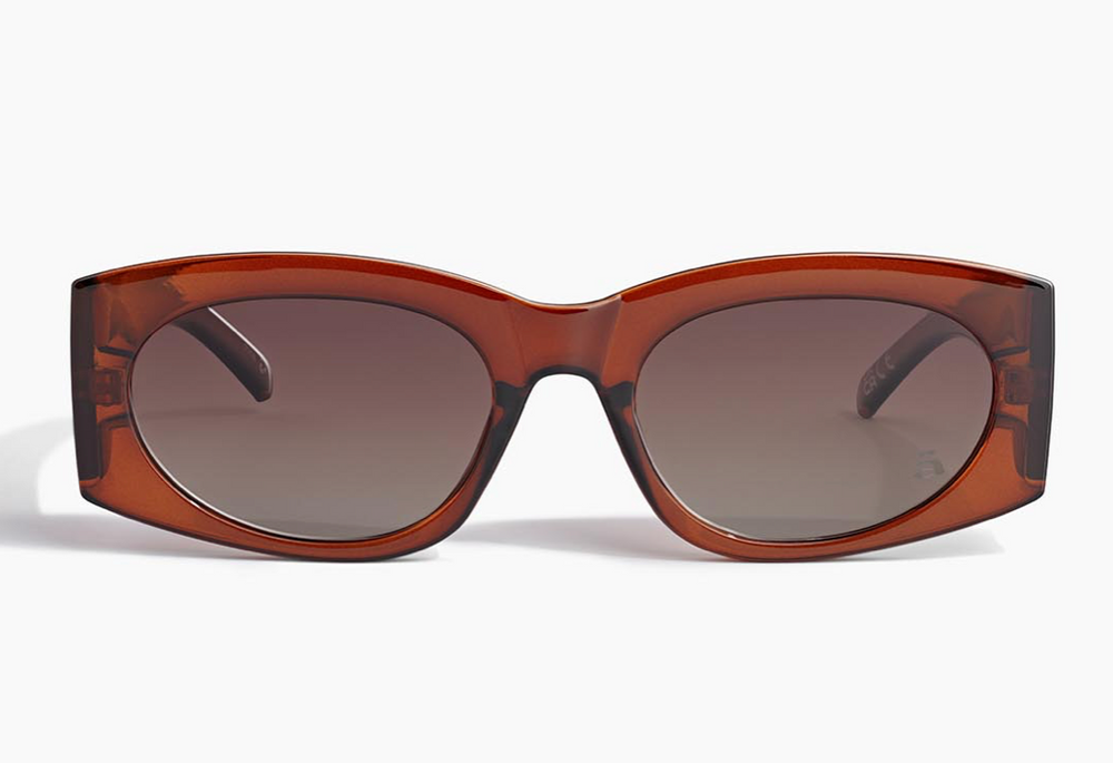Szade 'Cave' Recycled Sunglasses - 'New Spice / Hustler Brown Polarized'