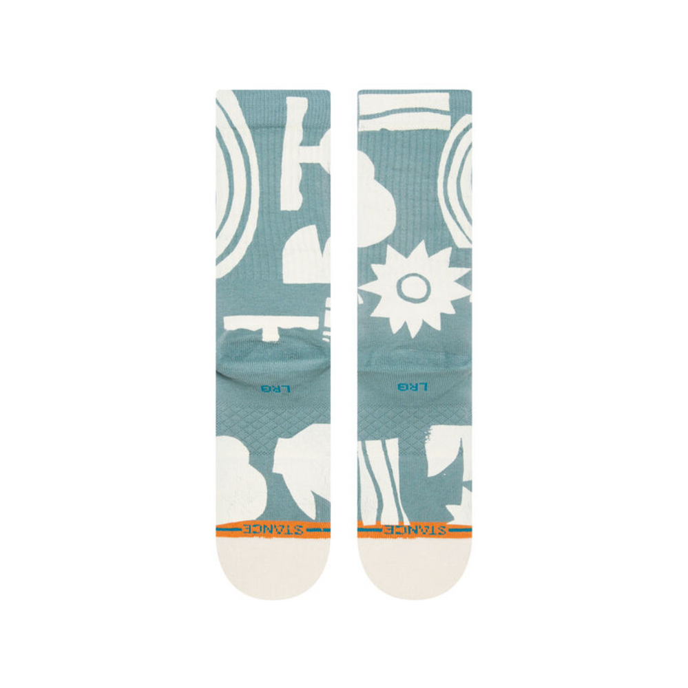 
                  
                    Load image into Gallery viewer, Stance &amp;#39;Sun Dialed&amp;#39; Crew Socks - &amp;#39;Teal&amp;#39;
                  
                