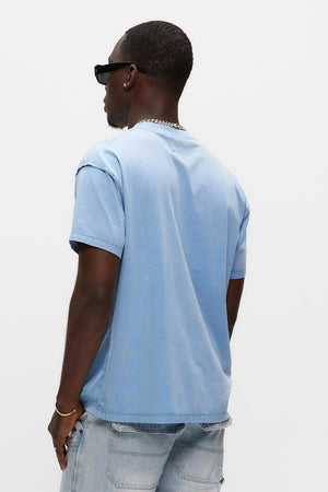 
                  
                    Load image into Gallery viewer, Kuwalla Inside Out Tee - &amp;#39;Blue Bell&amp;#39;
                  
                