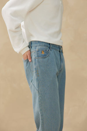 
                  
                    Load image into Gallery viewer, Kuwalla Loose Denim - &amp;#39;Light Blue&amp;#39;
                  
                