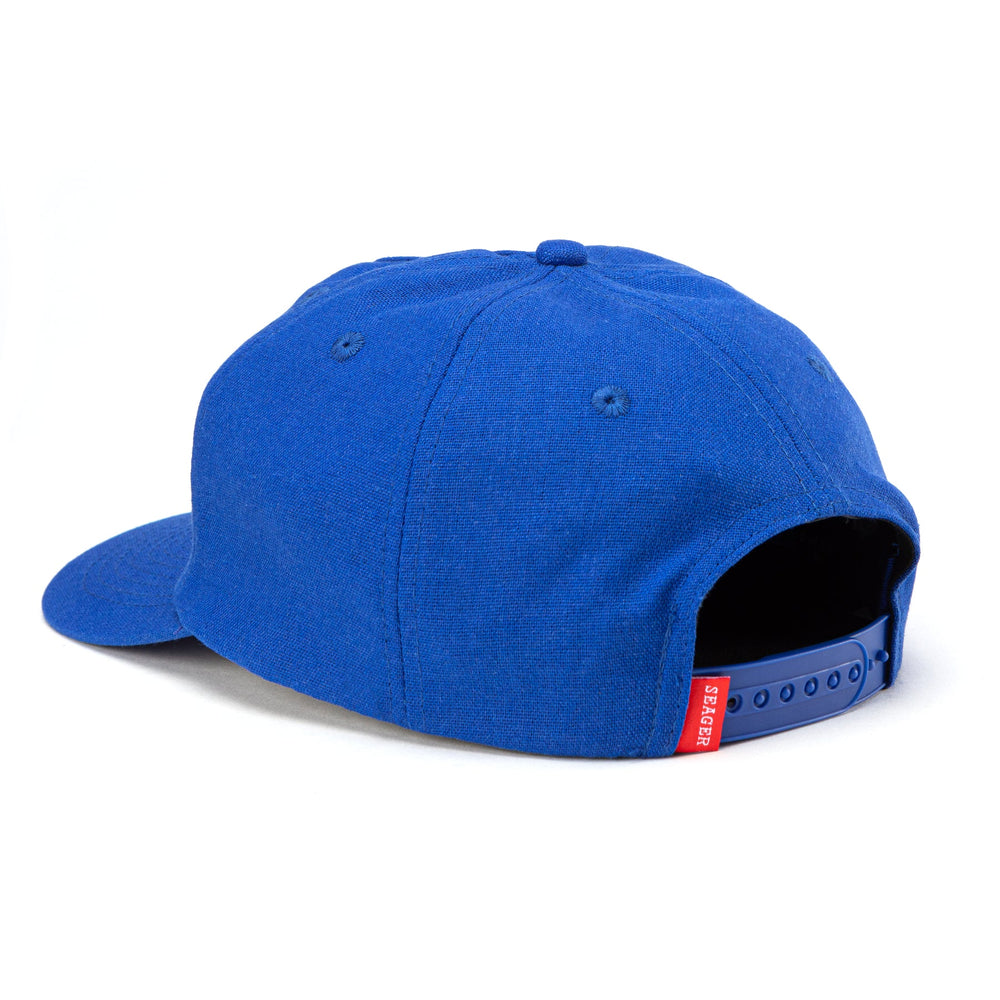 
                  
                    Load image into Gallery viewer, SEAGER &amp;#39;Uncle Bill&amp;#39; Hemp Snapback - &amp;#39;Blue&amp;#39;
                  
                
