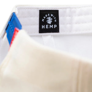 
                  
                    Load image into Gallery viewer, SEAGER &amp;#39;Uncle Bill&amp;#39; Hemp Snapback - &amp;#39;Cream / Navy&amp;#39;
                  
                