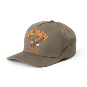 
                  
                    Load image into Gallery viewer, SEAGER &amp;#39;Bradley&amp;#39; Snapback - &amp;#39;Army&amp;#39;
                  
                