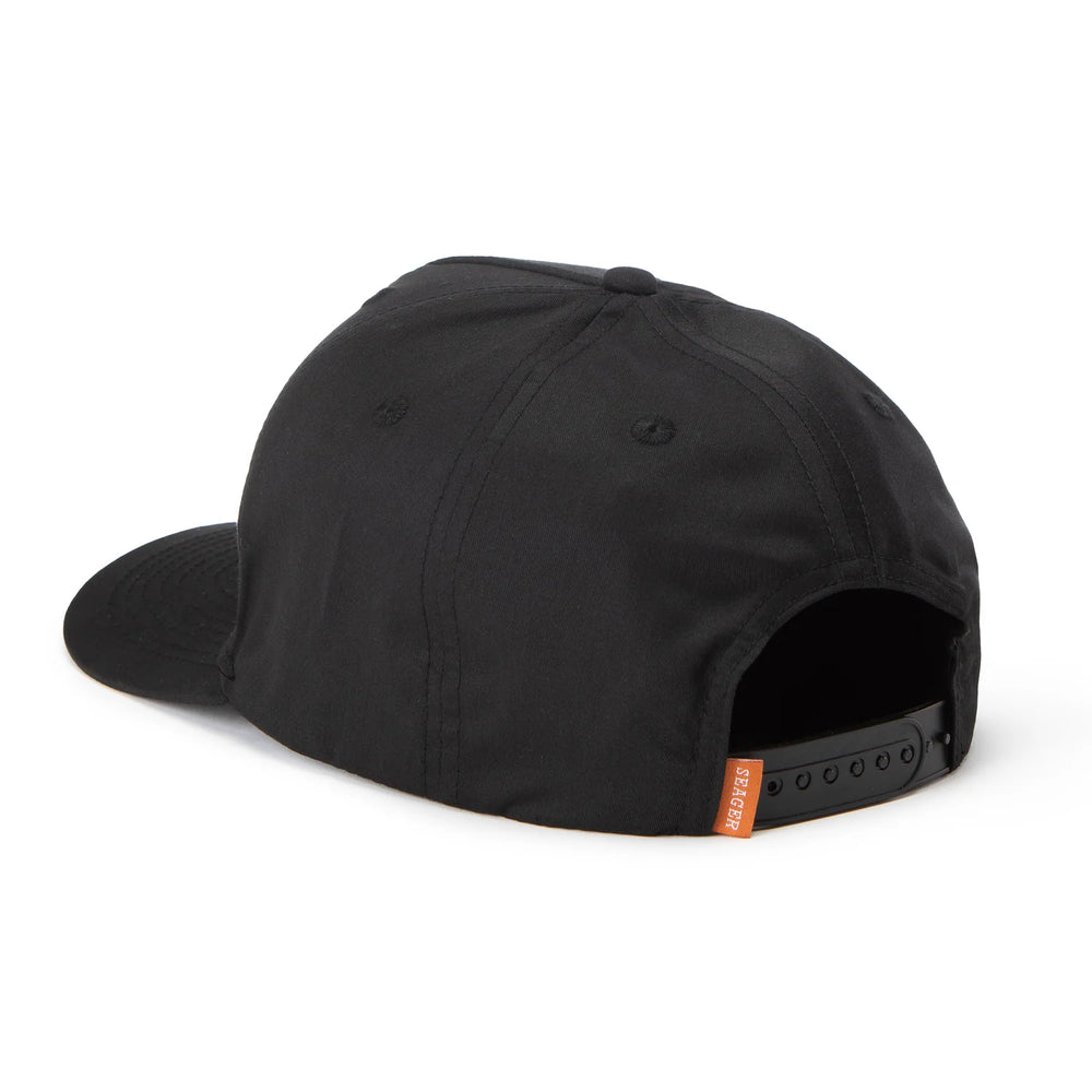
                  
                    Load image into Gallery viewer, SEAGER &amp;#39;Bradley&amp;#39; Snapback - &amp;#39;Black&amp;#39;
                  
                
