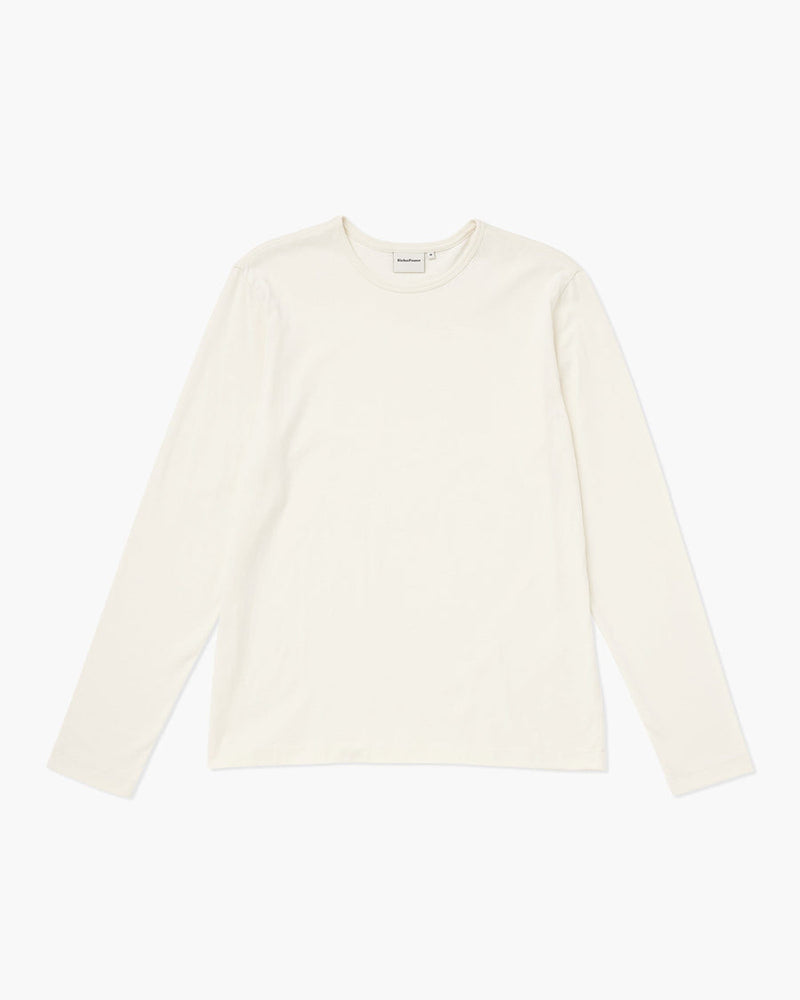 
                  
                    Load image into Gallery viewer, Richer Poorer Weighted Organic Cotton LS Tee - &amp;#39;Bone&amp;#39;
                  
                