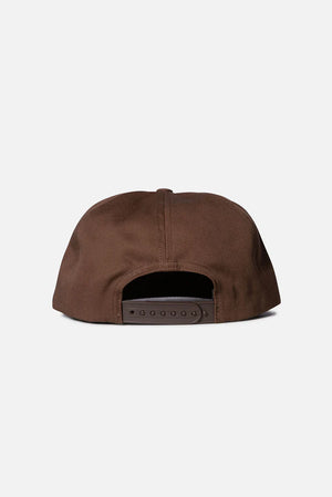 
                  
                    Load image into Gallery viewer, Elwood Trademark Snapback Hat - &amp;#39;Chocolate / Natural&amp;#39;
                  
                