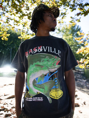 
                  
                    Load image into Gallery viewer, FORTS x Music City Vintage &amp;quot;Bassville&amp;quot; T-Shirt
                  
                