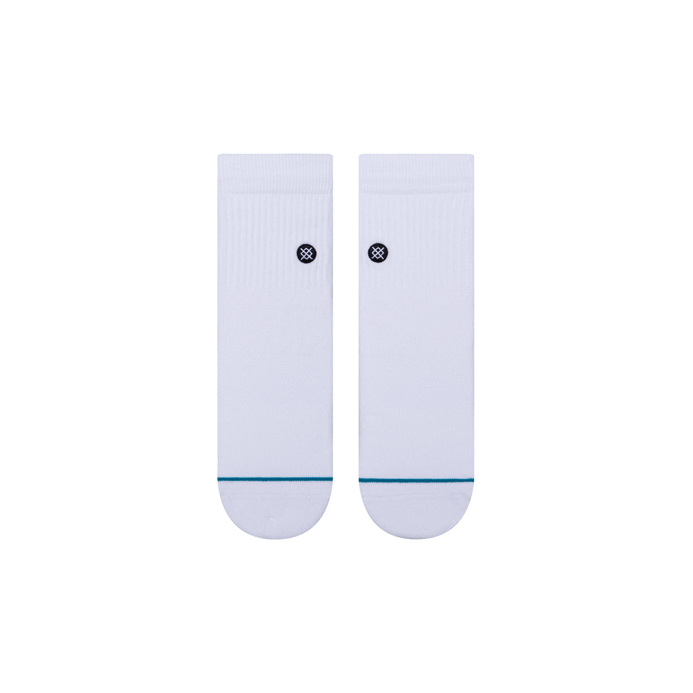 
                  
                    Load image into Gallery viewer, Stance &amp;#39;Icon&amp;#39; Quarter Socks - &amp;#39;White&amp;#39;
                  
                