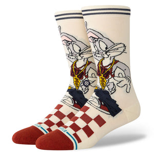 
                  
                    Load image into Gallery viewer, Stance x Looney Tunes Crew Socks - &amp;#39;Bugs&amp;#39;
                  
                