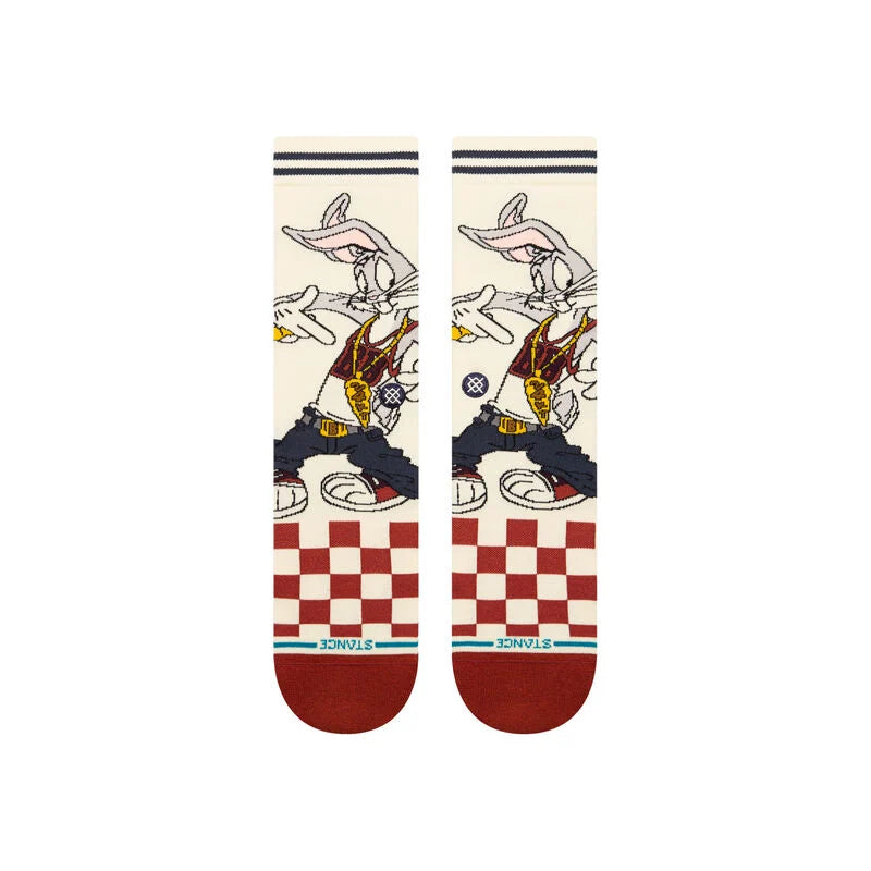 
                  
                    Load image into Gallery viewer, Stance x Looney Tunes Crew Socks - &amp;#39;Bugs&amp;#39;
                  
                