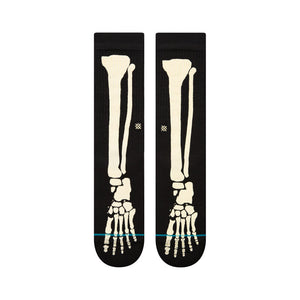 
                  
                    Load image into Gallery viewer, STANCE &amp;#39;Bonez&amp;#39; Crew Socks - &amp;#39;Black&amp;#39;
                  
                