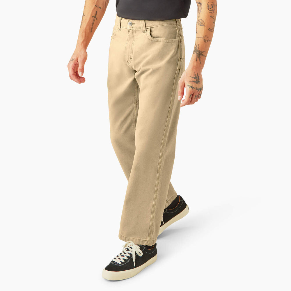 
                  
                    Load image into Gallery viewer, Dickies Skateboarding Relaxed Fit Utility Jeans - &amp;#39;Khaki&amp;#39;
                  
                