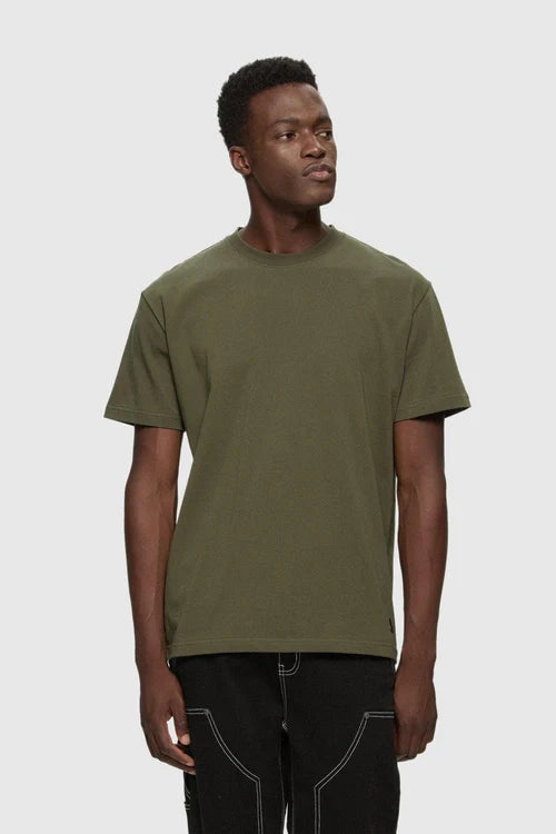 
                  
                    Load image into Gallery viewer, Kuwalla Heavyweight Boss Tee 2.0 - &amp;#39;Olive&amp;#39;
                  
                