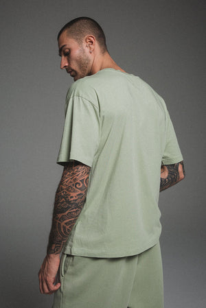 
                  
                    Load image into Gallery viewer, Elwood Oversized Core Tee - &amp;#39;Sage&amp;#39;
                  
                