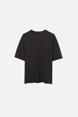 
                  
                    Load image into Gallery viewer, Elwood Oversized Crop Core Tee - &amp;#39;Vintage Black&amp;#39;
                  
                