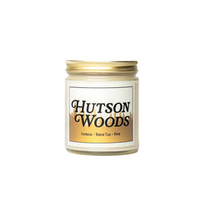 
                  
                    Load image into Gallery viewer, Hutson Woods Candle - &amp;#39;Cypress - Birch Tar - Pine&amp;#39;
                  
                