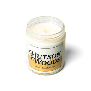 
                  
                    Load image into Gallery viewer, Hutson Woods Candle - &amp;#39;Cypress - Birch Tar - Pine&amp;#39;
                  
                