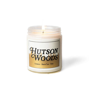 
                  
                    Load image into Gallery viewer, Hutson Woods Candle - &amp;#39;Cypress - Birch Tar - Pine&amp;#39;
                  
                