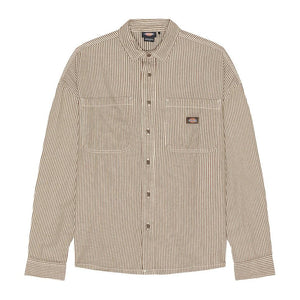 
                  
                    Load image into Gallery viewer, Dickies Hickory Shirt - &amp;#39;Mushroom&amp;#39;
                  
                