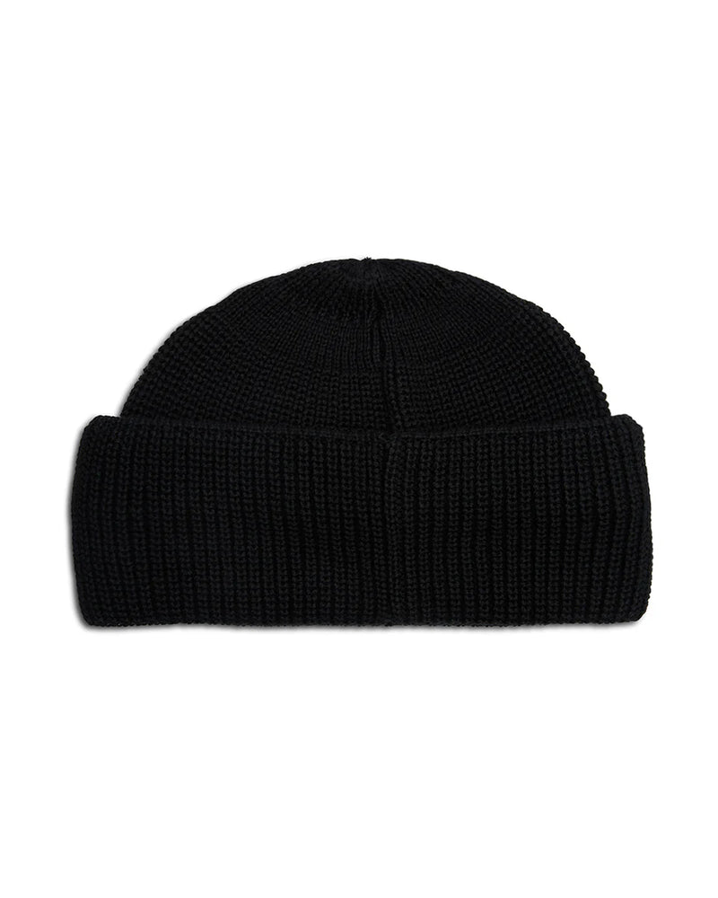 
                  
                    Load image into Gallery viewer, Deus Ex Machina &amp;#39;Deck Pill&amp;#39; Beanie - &amp;#39;Black&amp;#39;
                  
                