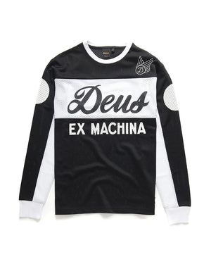 
                  
                    Load image into Gallery viewer, Deus Ex Machina Saber Moto Jersey - &amp;#39;Black&amp;#39;
                  
                