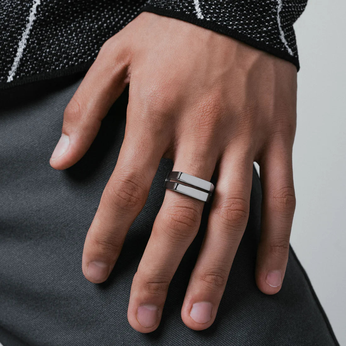 【VITALY】Divide リング Vitaly 'Divide' Ring - 'Silver' – FORTS