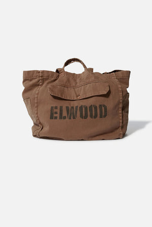 
                  
                    Load image into Gallery viewer, Elwood Canvas Tote Bag &amp;#39;Flanker&amp;#39; Tote Bag - &amp;#39;Dull Brown&amp;#39;
                  
                