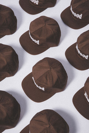 
                  
                    Load image into Gallery viewer, Elwood Trademark Snapback Hat - &amp;#39;Chocolate / Natural&amp;#39;
                  
                