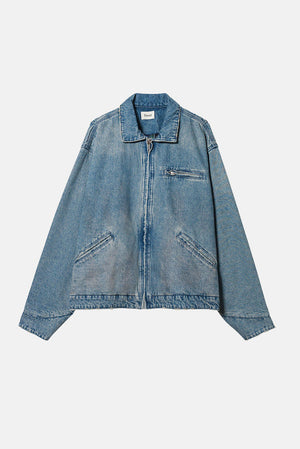 
                  
                    Load image into Gallery viewer, Elwood Petrol Jacket &amp;#39;Dirty Wash&amp;#39;
                  
                