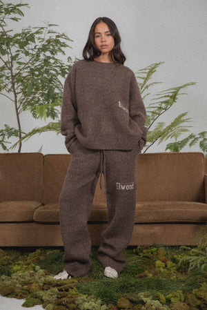 
                  
                    Load image into Gallery viewer, Elwood Knit Sweater Pant - &amp;#39;Bordeaux&amp;#39;
                  
                