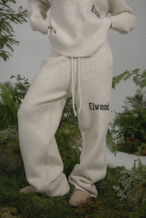 
                  
                    Load image into Gallery viewer, Elwood Knit Sweater Pant - &amp;#39;Snow&amp;#39;
                  
                