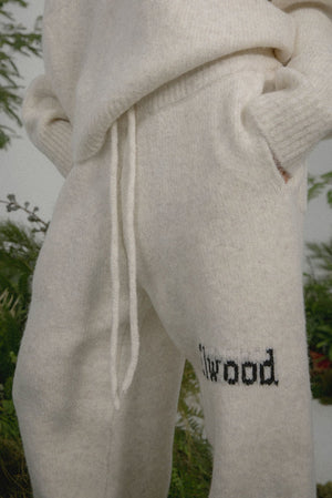 
                  
                    Load image into Gallery viewer, Elwood Knit Sweater Pant - &amp;#39;Snow&amp;#39;
                  
                