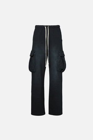
                  
                    Load image into Gallery viewer, Elwood Cargo Sweatpant - &amp;#39;Black Ink&amp;#39;
                  
                