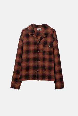 
                  
                    Load image into Gallery viewer, Elwood Wyoming Shirt - &amp;#39;RUST PLAID&amp;#39;
                  
                