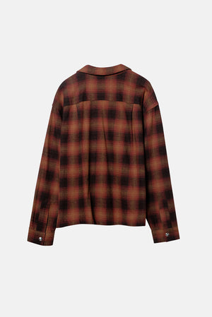 
                  
                    Load image into Gallery viewer, Elwood Wyoming Shirt - &amp;#39;RUST PLAID&amp;#39;
                  
                