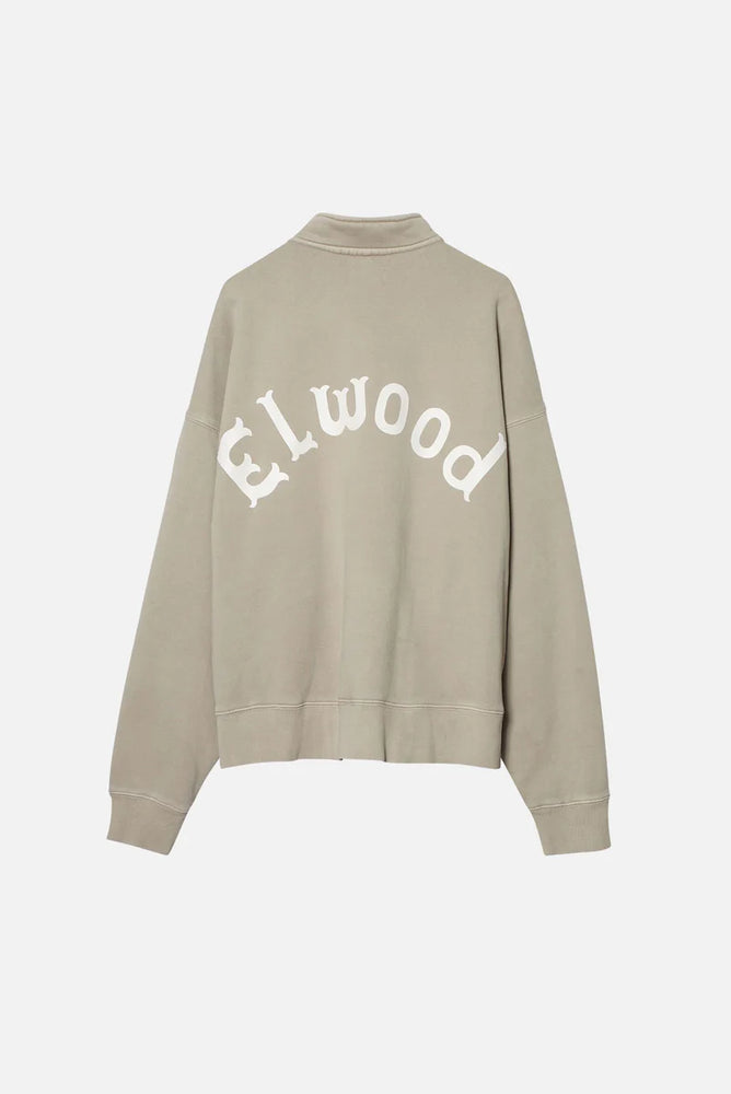 Elwood 1/4 Zip Pullover - 'Fossil'
