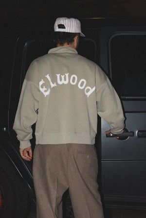 
                  
                    Load image into Gallery viewer, Elwood 1/4 Zip Pullover - &amp;#39;Fossil&amp;#39;
                  
                