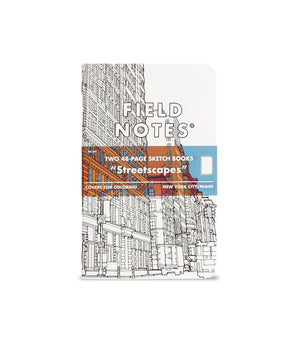 
                  
                    Load image into Gallery viewer, Field Notes - &amp;#39;Streetscapes New York + Miami&amp;#39; - 2-Pack 48 Sketch Book
                  
                