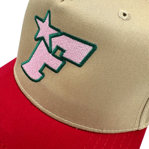 
                  
                    Load image into Gallery viewer, FORTS &amp;#39;Allstar&amp;#39; Snap Back Cap - &amp;#39;Varsity Red&amp;#39;
                  
                