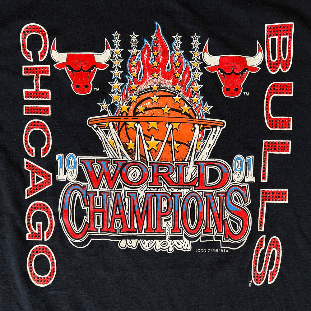 
                  
                    Load image into Gallery viewer, Vintage &amp;#39;91 Chicago Bulls T-Shirt
                  
                