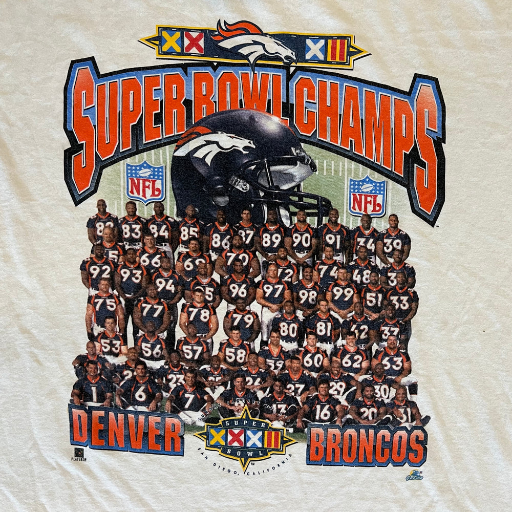 
                  
                    Load image into Gallery viewer, Vintage Started Super Bowl Broncos T-Shirt
                  
                