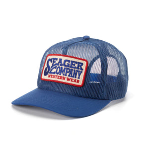 
                  
                    Load image into Gallery viewer, Seager Buskys All Mesh Snapback - &amp;#39;Blue&amp;#39;
                  
                